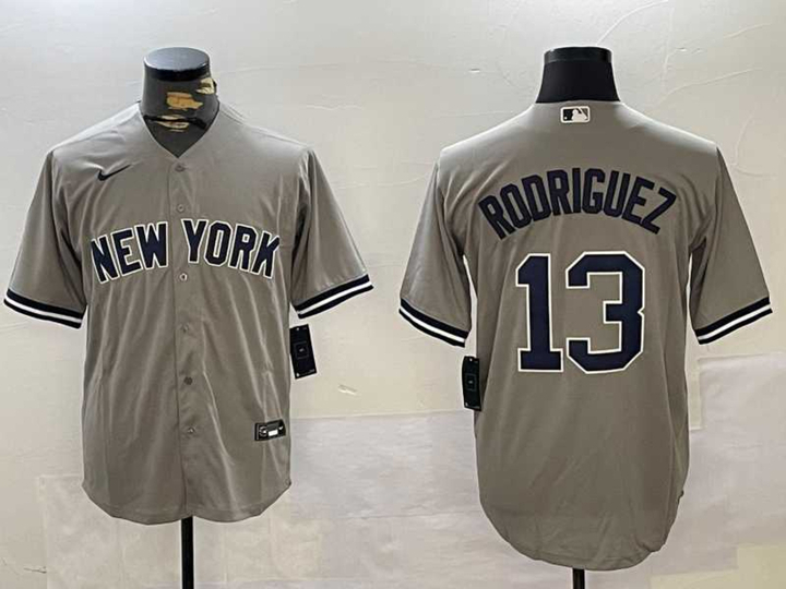 Men's New York Yankees #13 Alex Rodriguez Grey Cool Base Stitched Jersey,We sell and wholesale Men's New York Yankees #13 Alex Rodriguez Grey Cool Base Stitched Jersey on line form chian!
